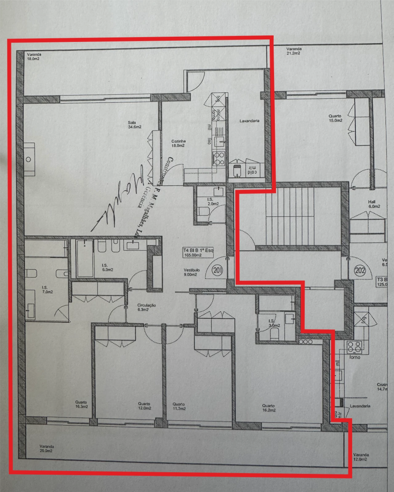Apartamento T4 para Venda em Barcelinhos Foto 66