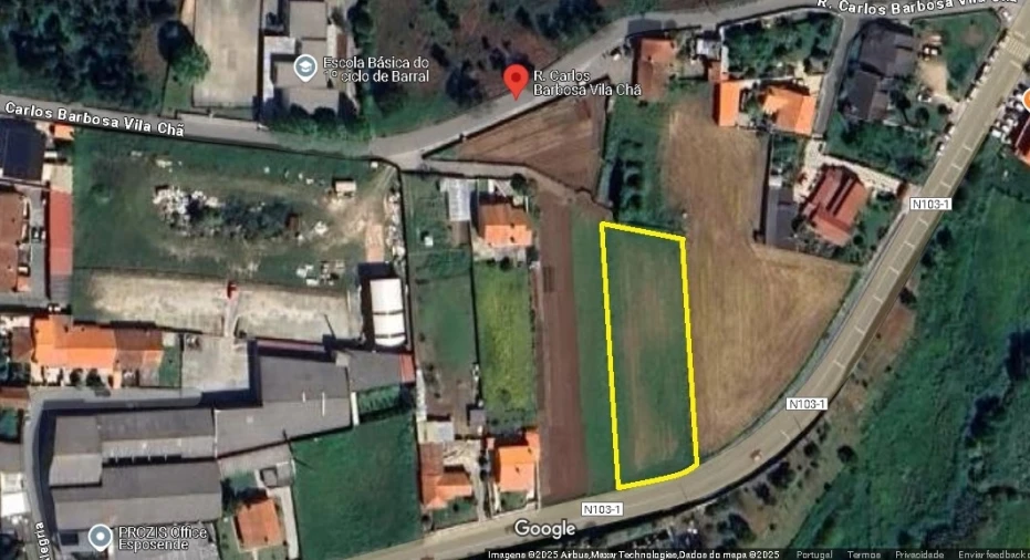 Terreno para Venda em Palmeira de Faro e Curvos