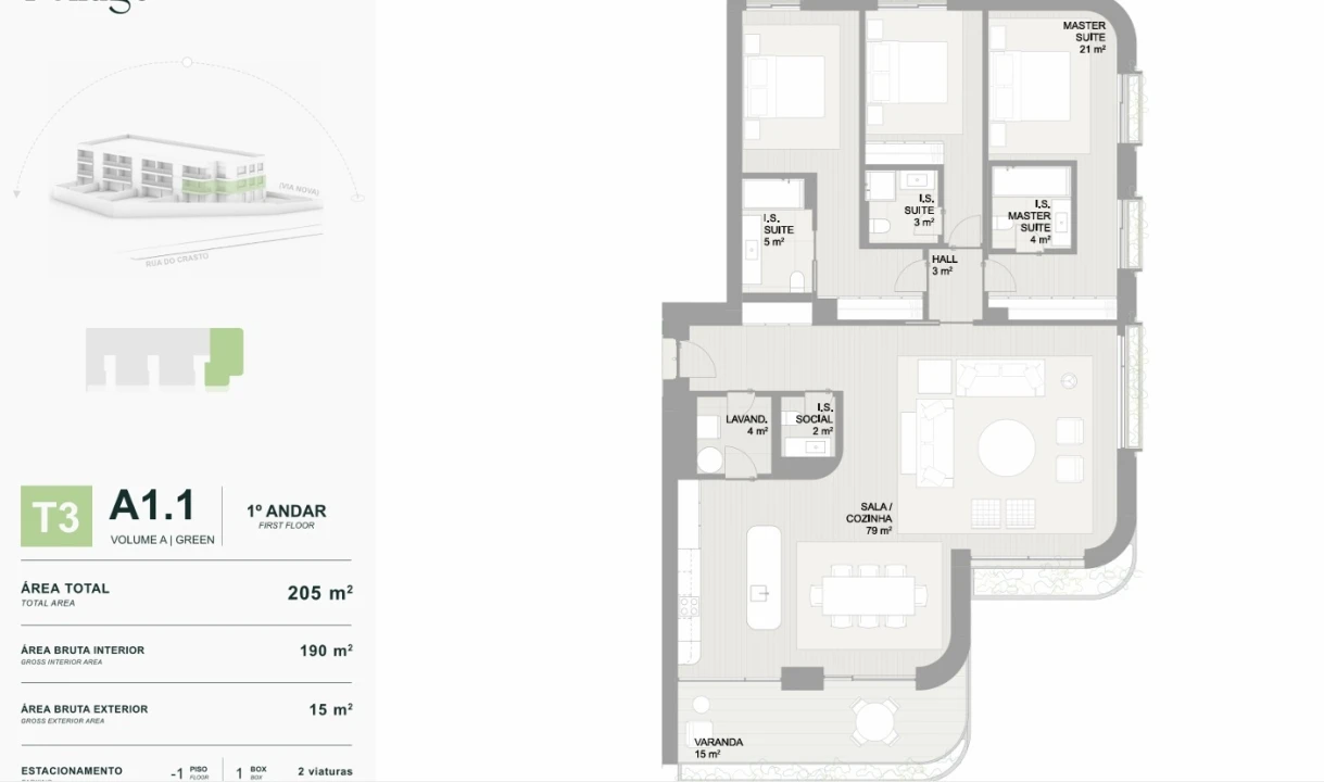 Apartamento T4 para Venda em Aldoar, Foz do Douro e Nevogilde Foto 23