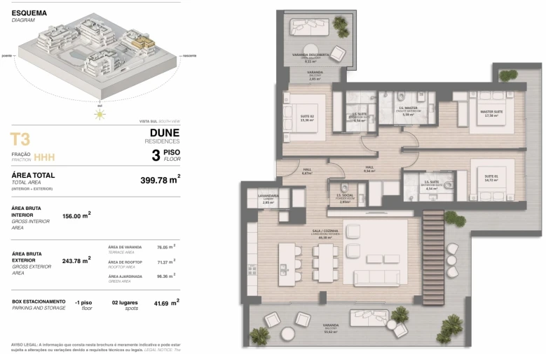 Apartamento T3 para Venda em Quarteira Foto 25