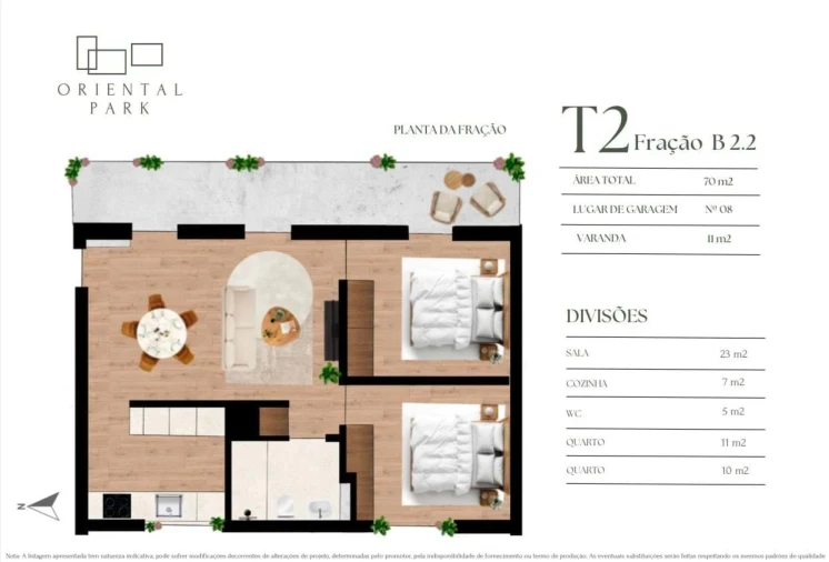 Apartamento T2 para Venda em Campanhã Foto 7