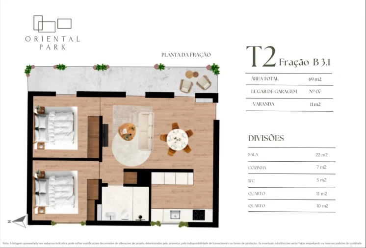 Apartamento T2 para Venda em Campanhã Foto 7