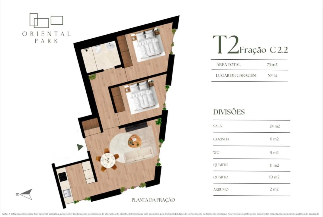 Apartamento T2 para Venda em Campanhã Foto 7