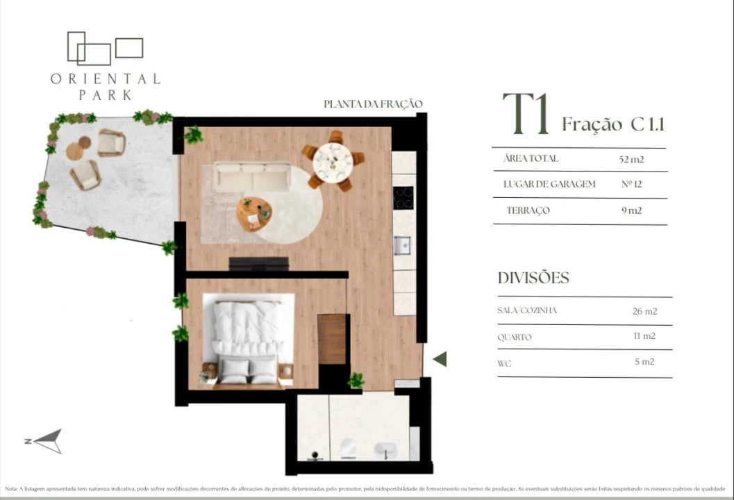 Apartamento T1 para Venda em Campanhã Foto 7