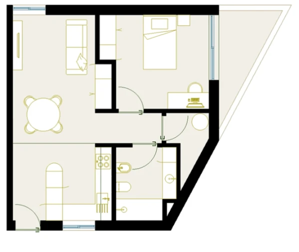 Apartamento T1 para Venda em Barcelos, V.Boa, V.Frescainha Foto 2