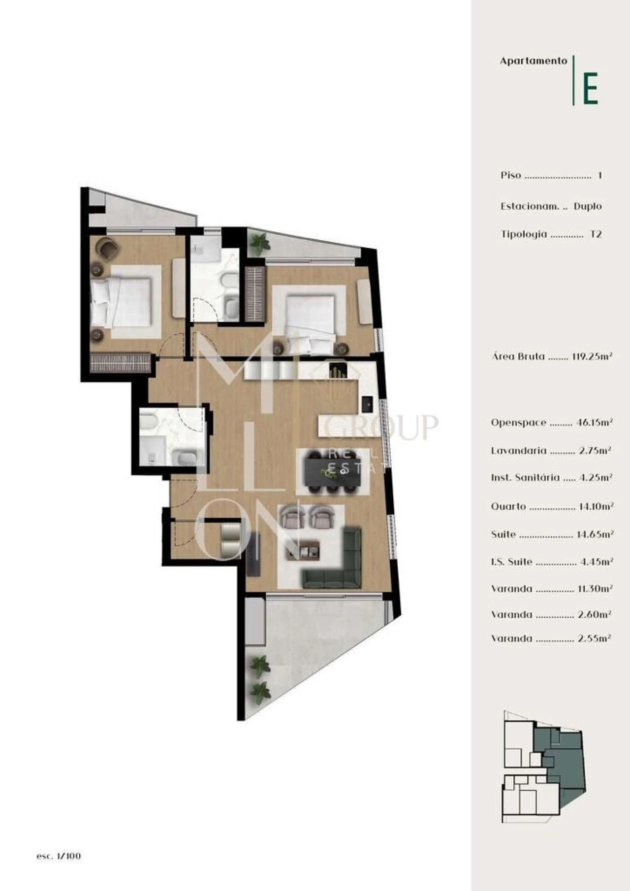 Apartamento T2 para Venda em Ponta do Sol Foto 12