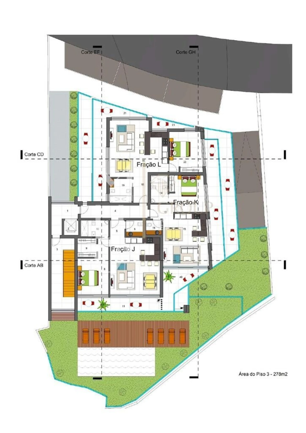 Apartamento T1 para Venda em Ponta do Sol Foto 12