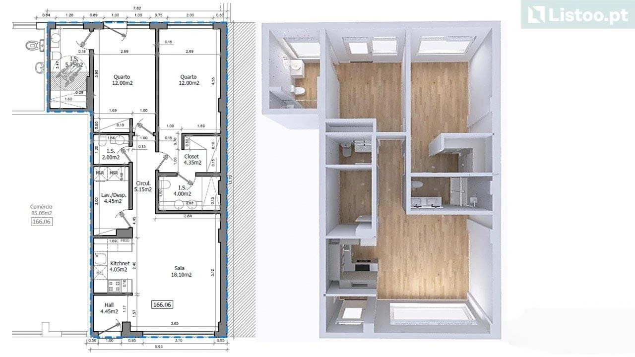 Apartamento T2 para Venda em Agualva e Mira-Sintra Foto 21
