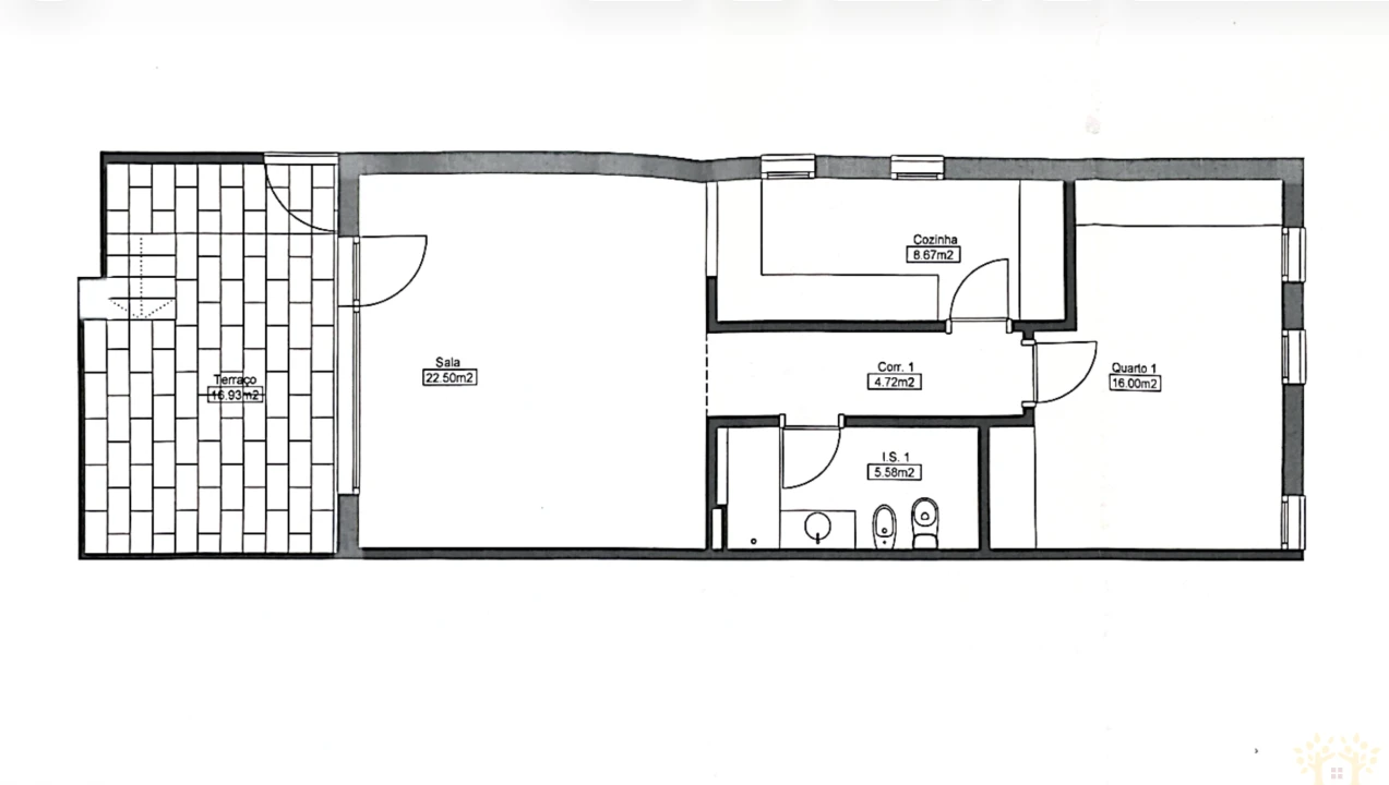 Apartamento T1 para Arrendamento em Conceição e Cabanas de Tavira Foto 16