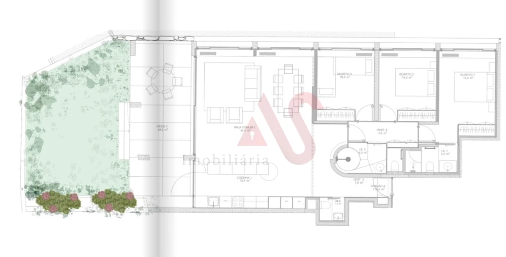 Apartamento T3 para Venda em Aldoar, Foz do Douro e Nevogilde Foto 11