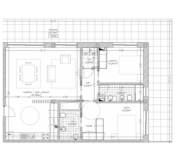 Apartamento T2 para Venda em Repeses e São Salvador Foto 3