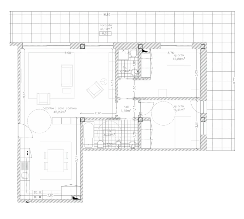 Apartamento T2 para Venda em Repeses e São Salvador Foto 3