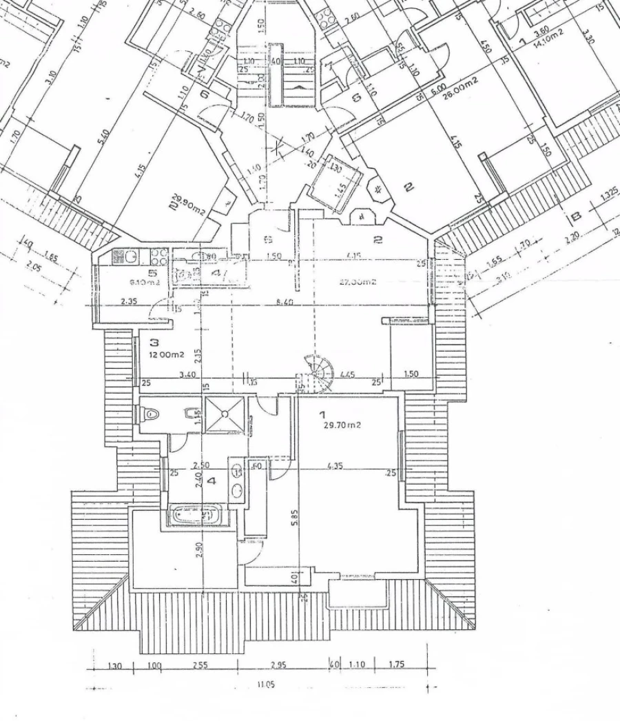 Apartamento T2 para Venda em Cascais e Estoril Planta 1