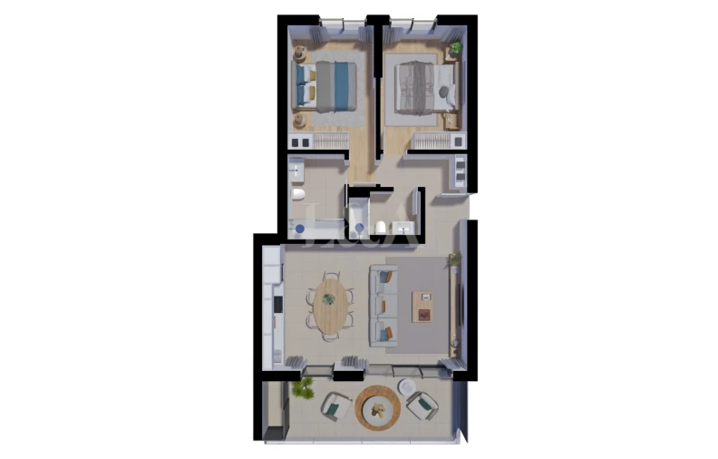 Apartamento T2 para Venda em Tavira (Santa Maria e Santiago) Foto 9