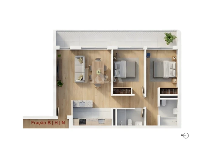 Apartamento T2 para Venda em Tavira (Santa Maria e Santiago) Foto 10