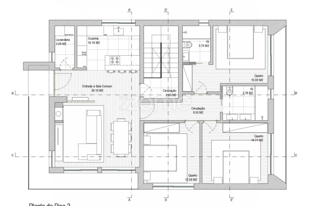 Apartamento T3 para Venda em Ferreiros, Prozelo e Besteiros Foto 23