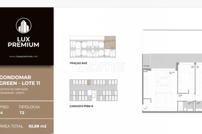 Apartamento T2 para Venda em Fânzeres e São Pedro da Cova