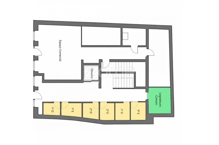 Apartamento T1 para Venda em Braga (São José de São Lázaro e São João do Souto) Foto 8