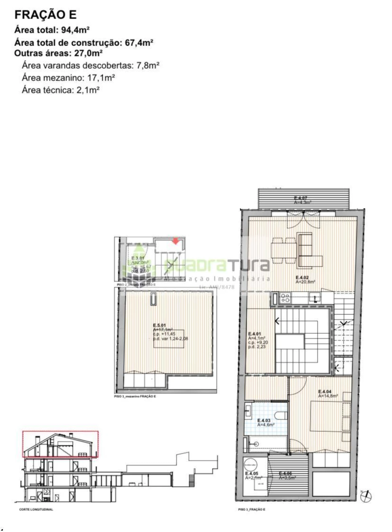 Apartamento T1 para Venda em Campanhã Foto 2