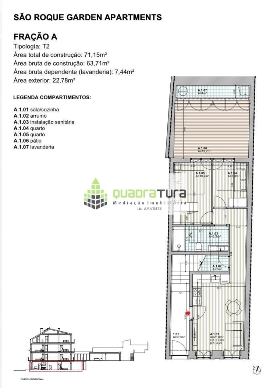 Apartamento T2 para Venda em Campanhã Foto 2