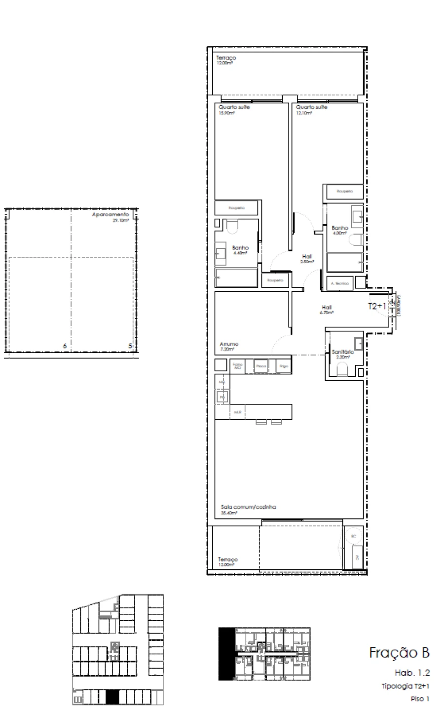 Apartamento T2 para Venda em São João da Madeira Foto 20