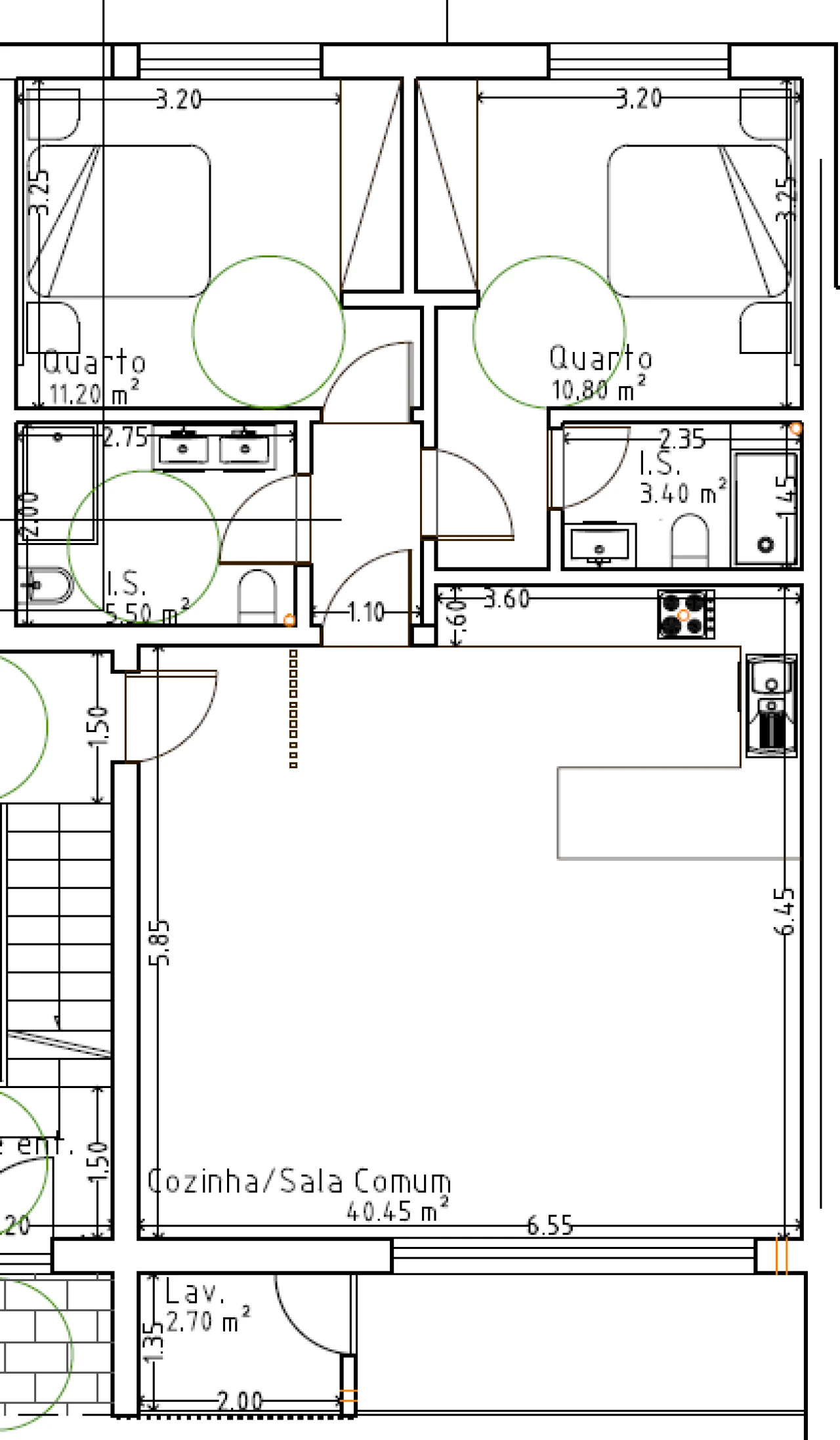 Apartamento T2 para Venda em Mansores Foto 24