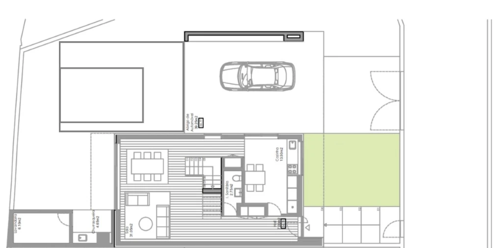 Moradia T3 para Venda em Correlhã Planta 1