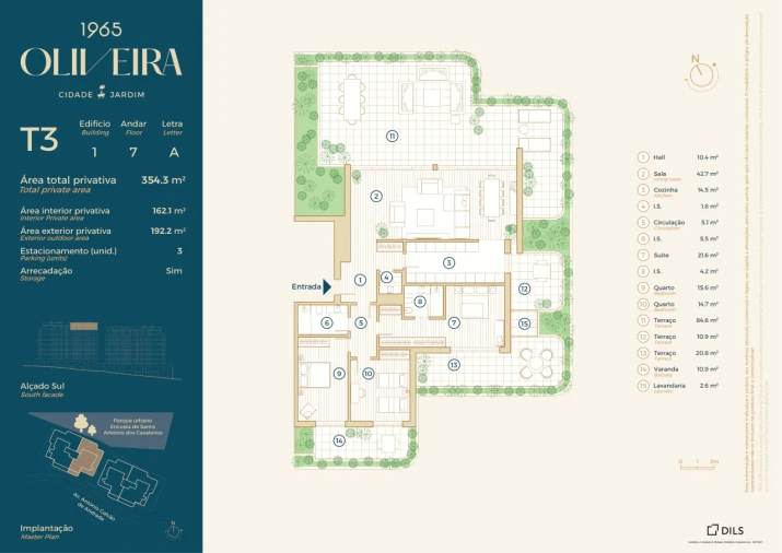 Apartamento T3 para Venda em Santo António dos Cavaleiros e Frielas Planta 1
