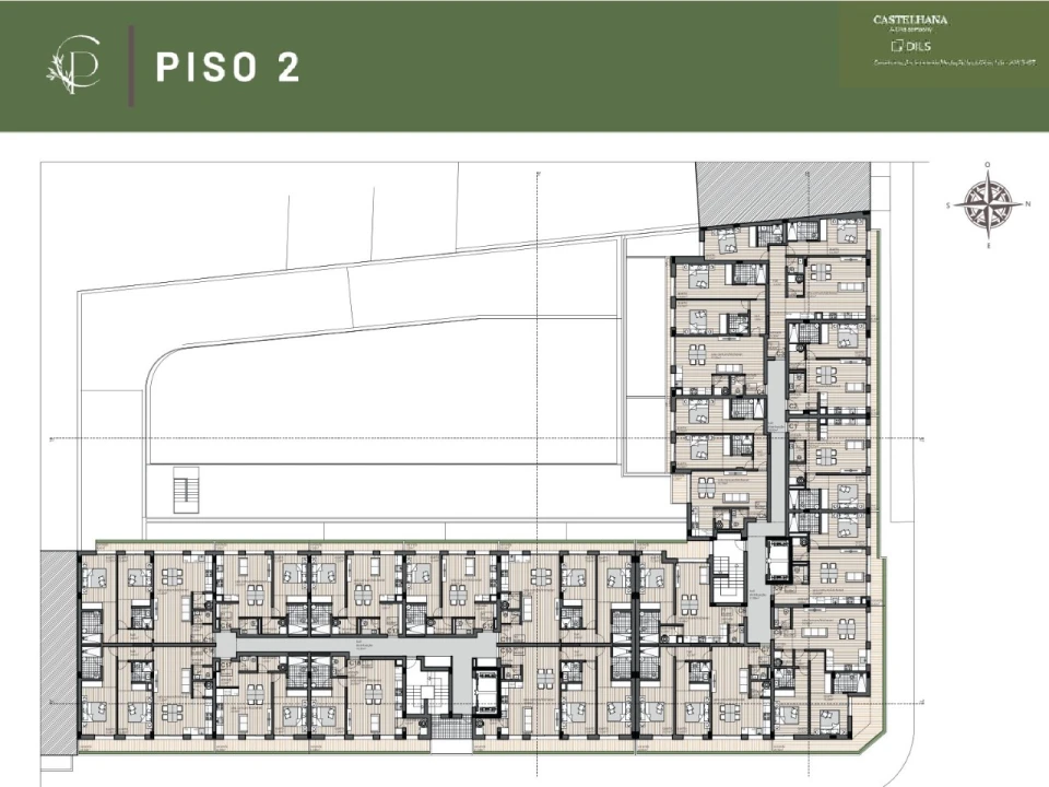 Apartamento T2 para Venda em Matosinhos e Leça da Palmeira Planta 2