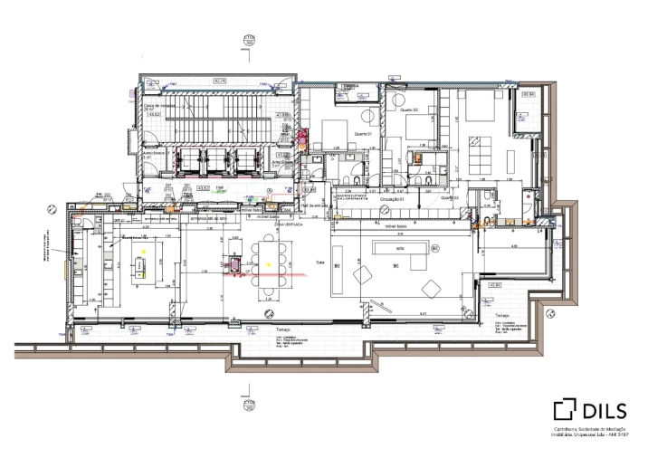 Apartamento T3 para Venda em Lordelo do Ouro e Massarelos Planta 1