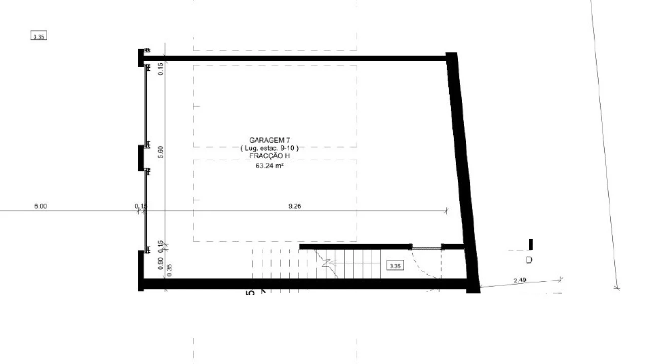 Apartamento T2 para Venda em Conceição e Cabanas de Tavira Planta 2