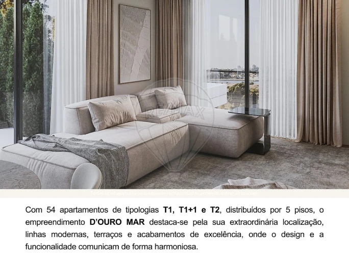 Apartamento T2 para Venda em Canidelo Foto 7