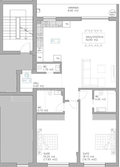 Apartamento T2 para Venda em Esgueira