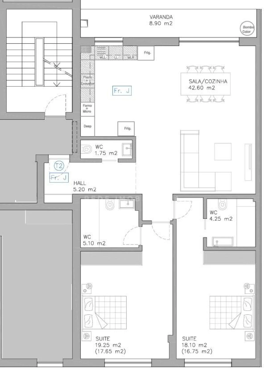 Apartamento T2 para Venda em Esgueira Foto 17