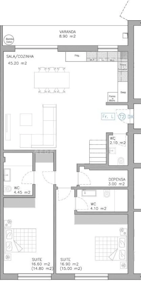 Apartamento T2 para Venda em Esgueira