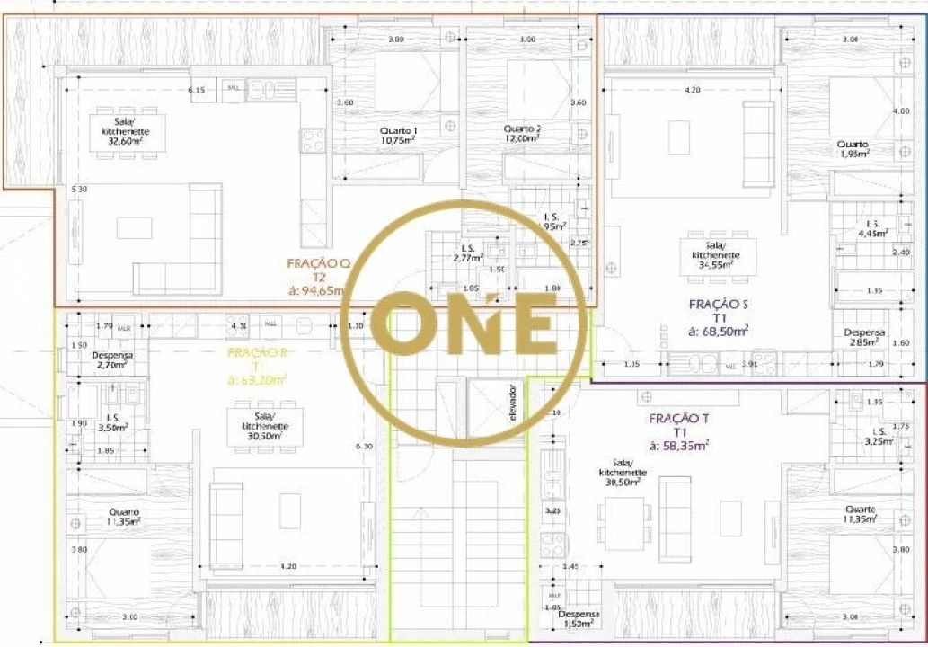 Apartamento T2 para Venda em Vila Nova de Famalicão e Calendário Foto 2