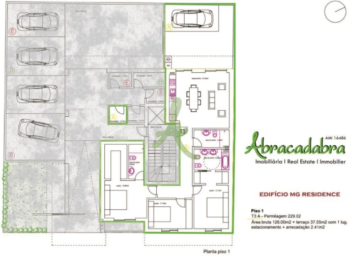 Apartamento T3 para Venda em Mexilhoeira Grande Foto 16