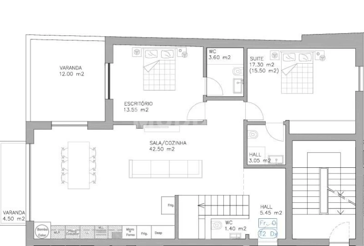 Apartamento T2 para Venda em Esgueira Foto 23