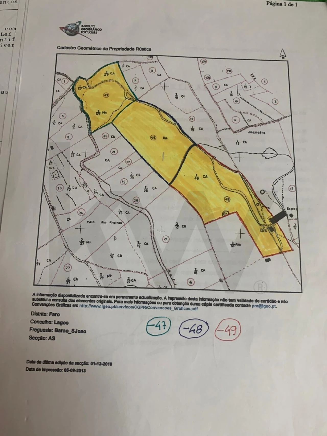 Terreno para Venda em Bensafrim e Barão de São João Foto 18