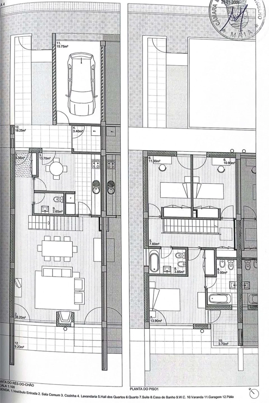 Moradia T3 para Venda em Castêlo da Maia Foto 33