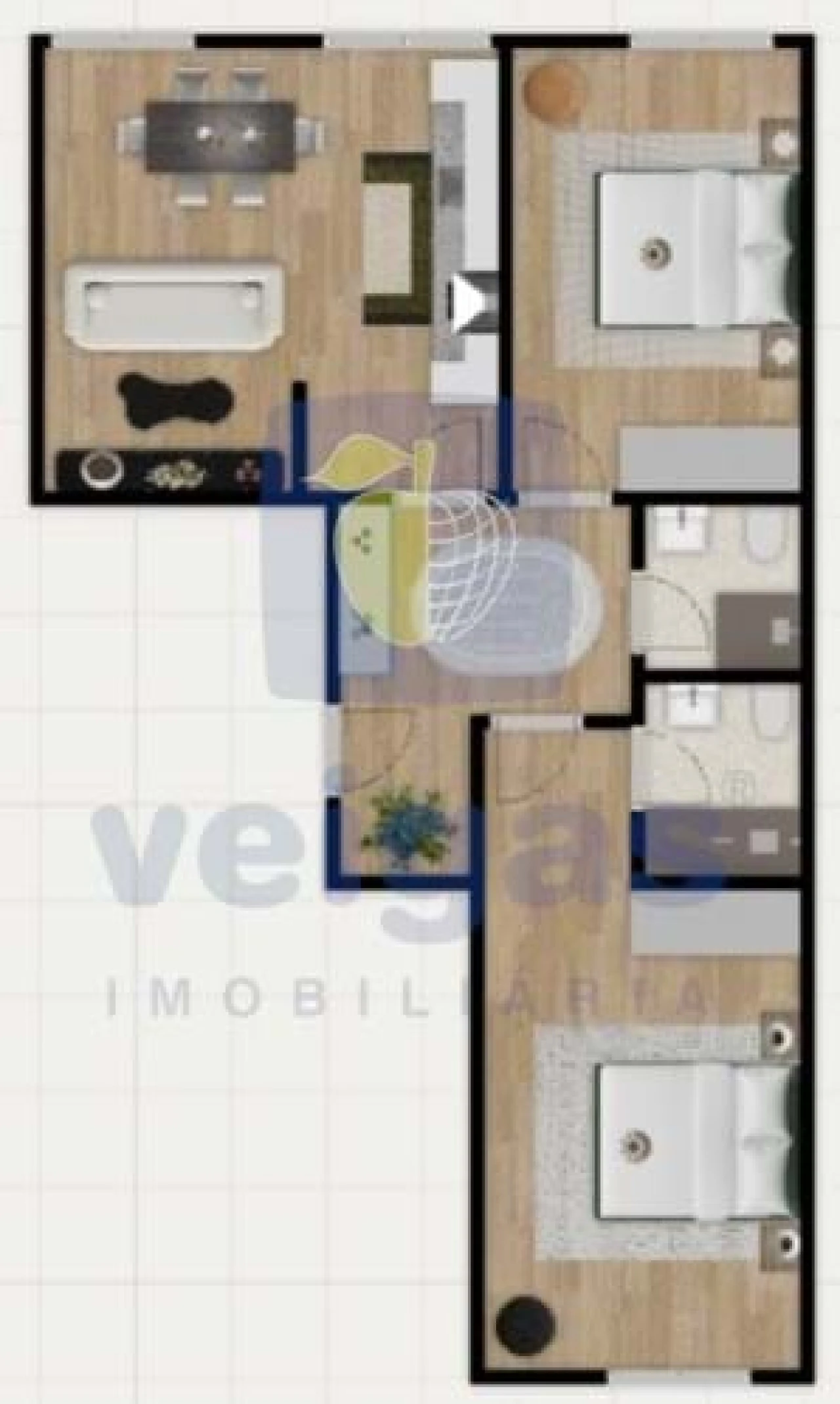 Apartamento T2 para Venda em Benfica Foto 5