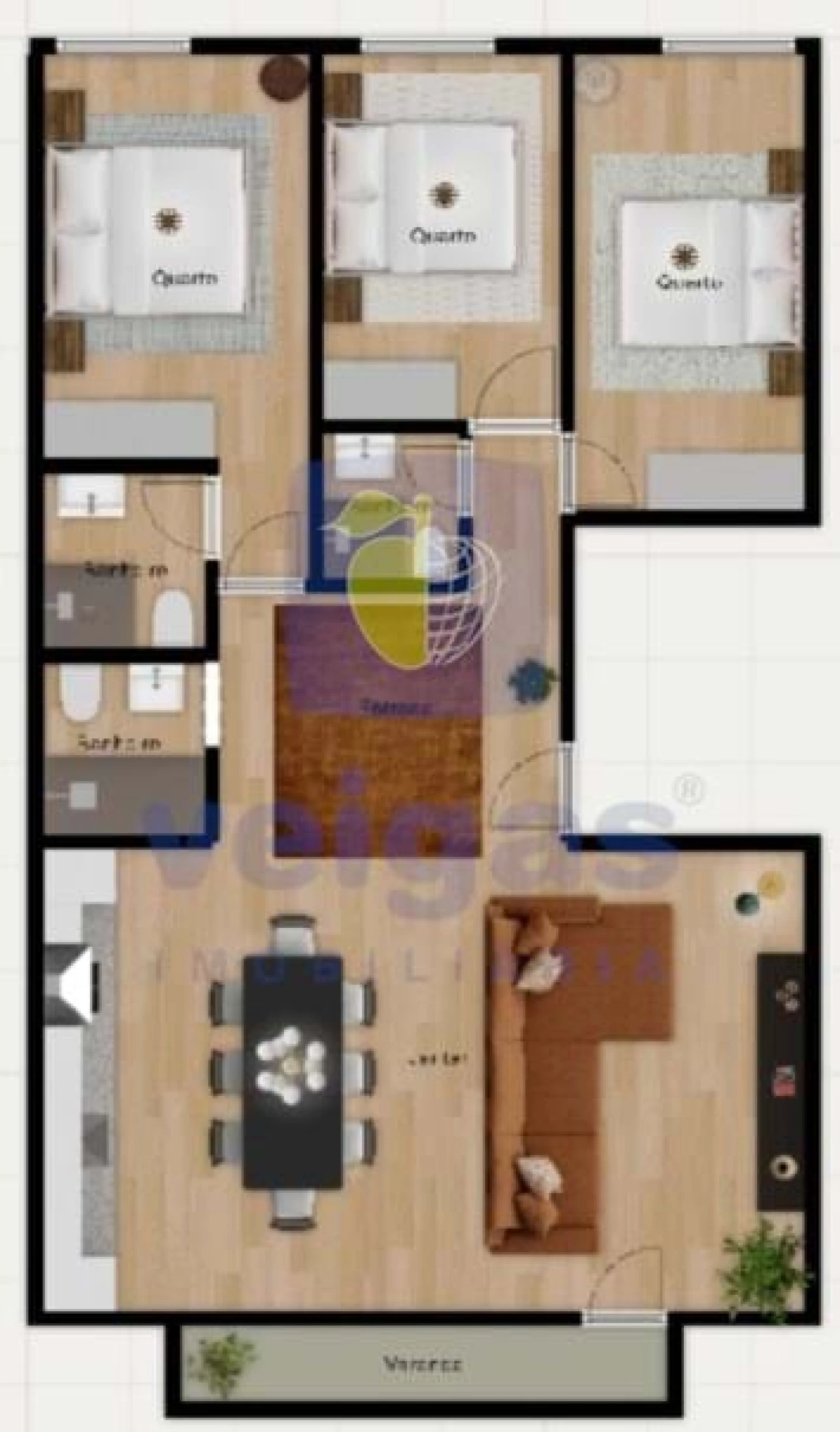 Apartamento T3 para Venda em Benfica Foto 8