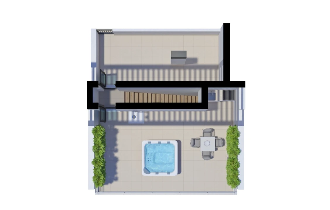 Apartamento T2 para Venda em Tavira (Santa Maria e Santiago) Planta 2