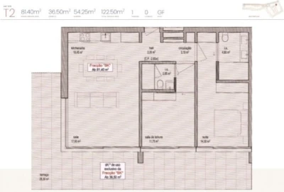 Apartamento T2 para Venda em Lagoa e Carvoeiro