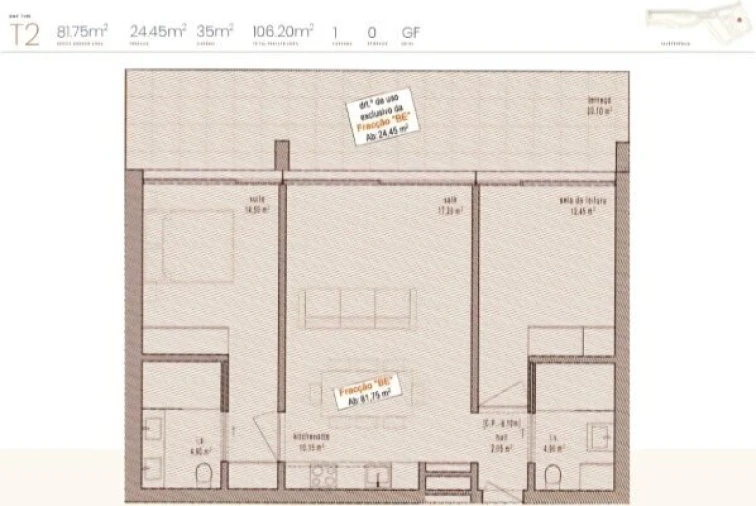 Apartamento T2 para Venda em Lagoa e Carvoeiro Foto 35