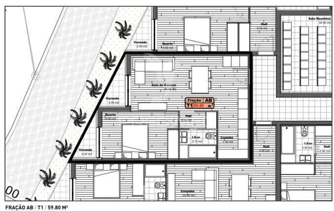 Apartamento T1 para Venda em Valença, Cristelo Covo e Arão Foto 17