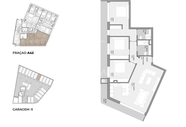 Apartamento T3 para Venda em Bougado (São Martinho e Santiago) Foto 15