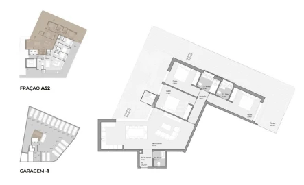 Apartamento T3 para Venda em Bougado (São Martinho e Santiago)