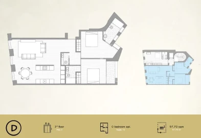 Apartamento T2 para Venda em Cedofeita, Santo Ildefonso, Sé, Miragaia, São Nicolau e Vitória