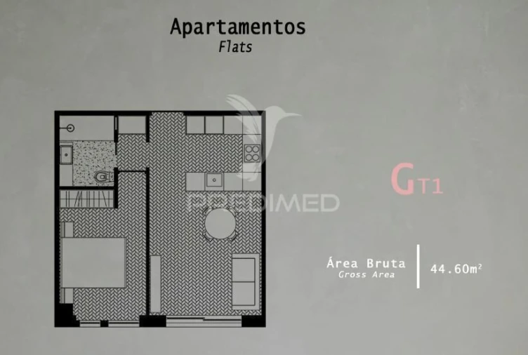 Apartamento T1 para Venda em Cedofeita, Santo Ildefonso, Sé, Miragaia, São Nicolau e Vitória Foto 3